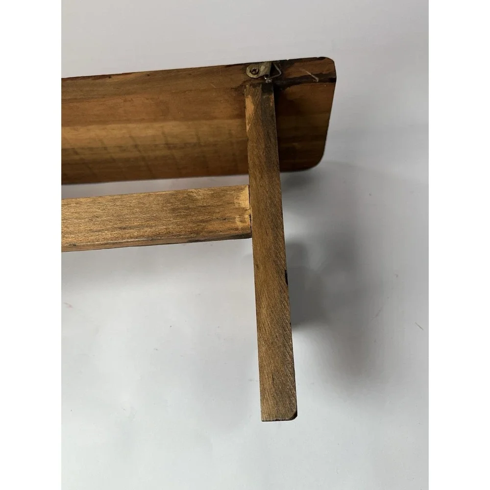 Vintage Wooden Wall Shelf Primitive Cottagecore Grandmacore